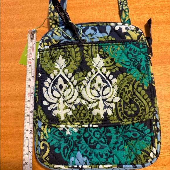 Vera Bradley Blue and Green Crossbody Bag - Picture 5 of 6